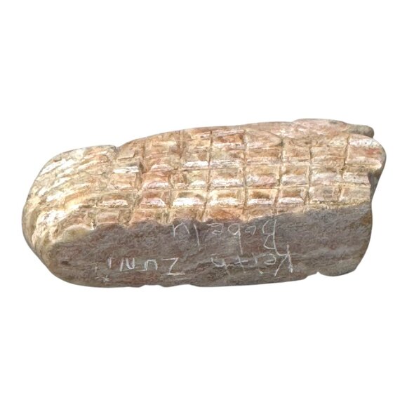 Vintage Keith Bobelu Bear On Mountain Fetish Large 3" Signed Native American - Picture 7 of 7